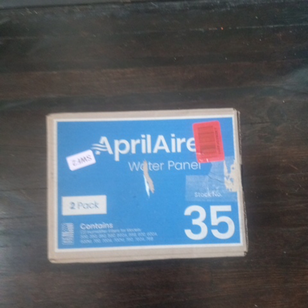 OEM AprilAire Water Panel No. 35 Humidifier Filters. 2 Pack. 300, 500, 600, etc.